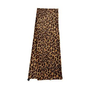 Velour Scarf Animal Print 7.25" x 46.25" Mobwife